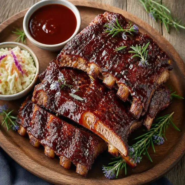 Bear-Owl Back Ribs with "Thunder-Scent" Glaze