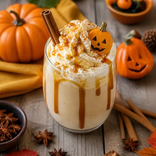 Jack-off-Lantern Spiced Shake