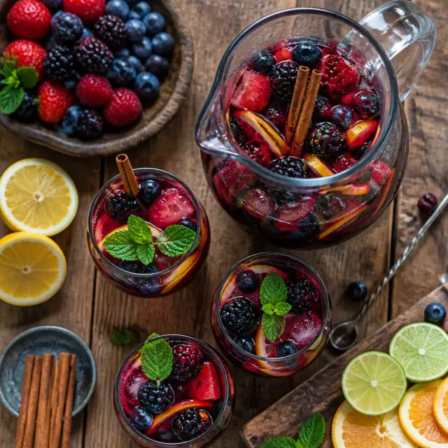 The Dr. Steve Brule 'Sweet Berry Wine' Sangria