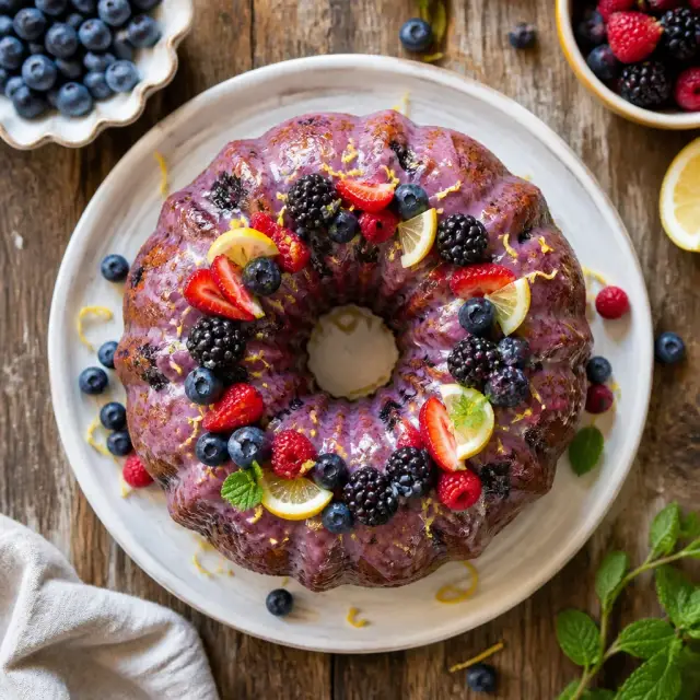 Melissa's Bewitched Berry Bundt