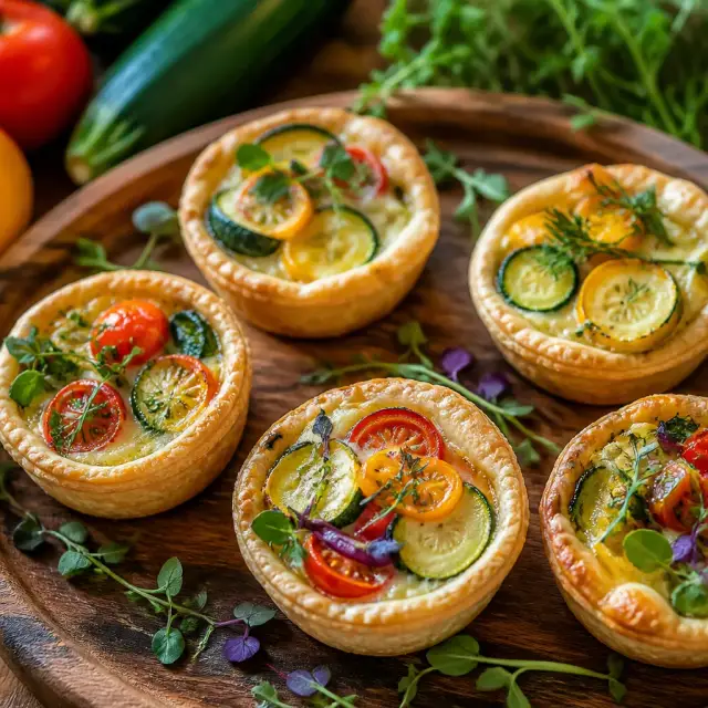 Gnome's Garden Vegetable Tarts