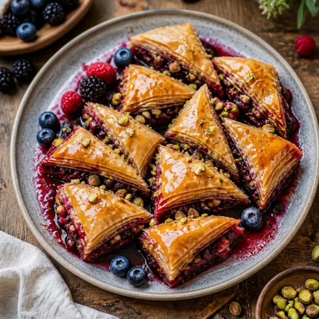 Branch's Berry Bro-Down Baklava
