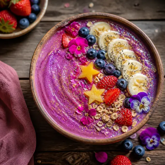 Glitter and Glam Smoothie Bowl