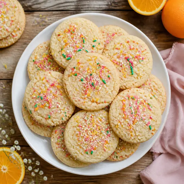 Sparkle Sprinkle Sugar Cookies