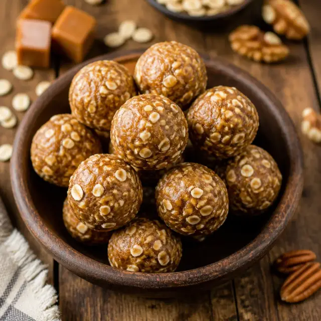 Speedy Caramel Energy Bites