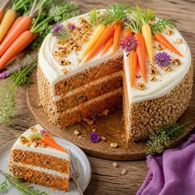 Giant-Vegetable Competition Carrot Cake