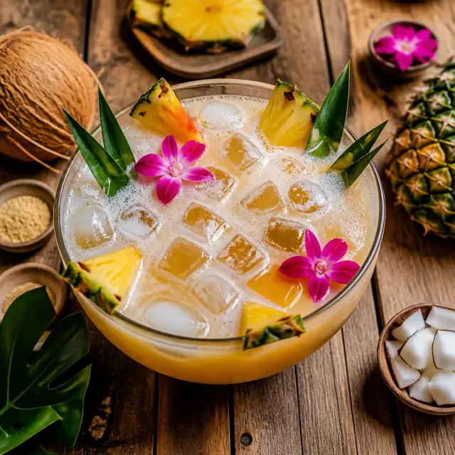 Liquid Courage Coconut Kava Punch