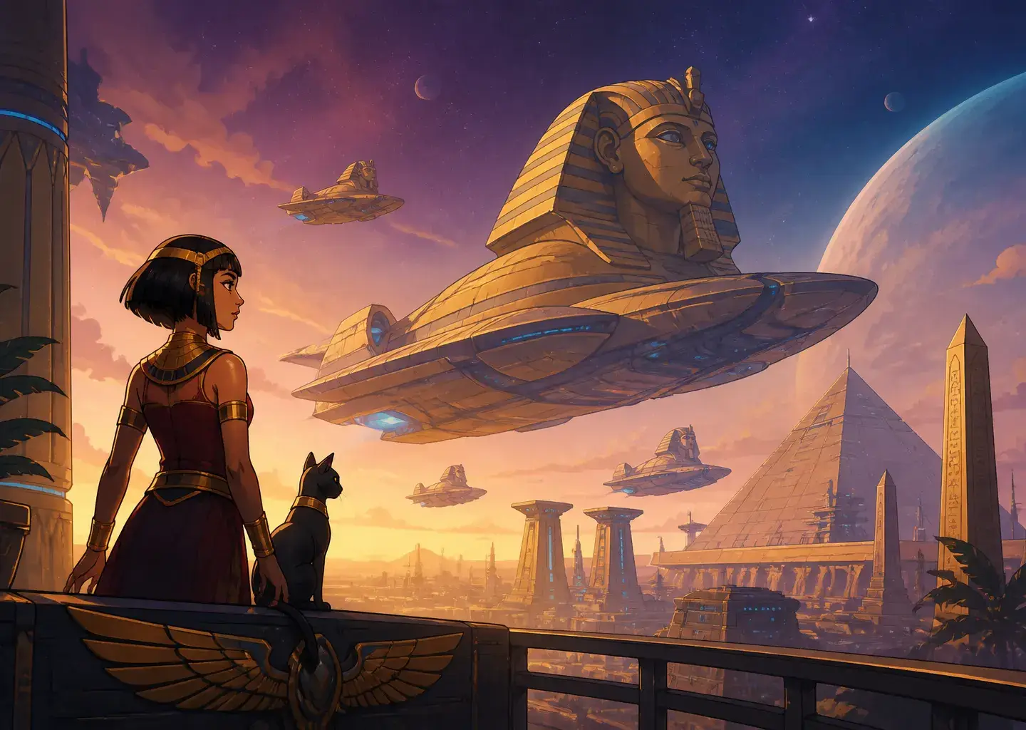 Cleopatra in Space